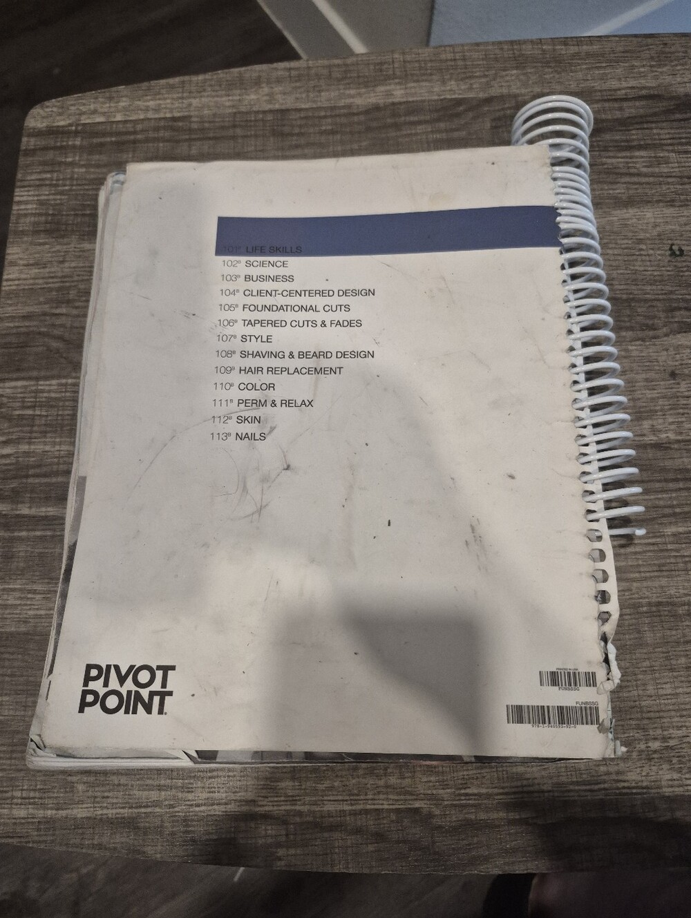 Pivot Point Barbering Study Guide Book - Picture 2 of 3
